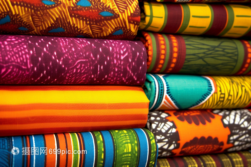 非洲纹样纺织布料